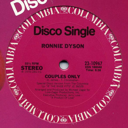 Ronnie Dyson : Couples Only (12", Single)