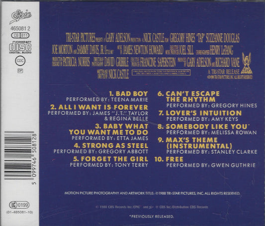 Various : Music From The Original Motion Picture Soundtrack "Tap" (CD, Album)