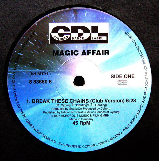 Magic Affair : Break These Chains (12")