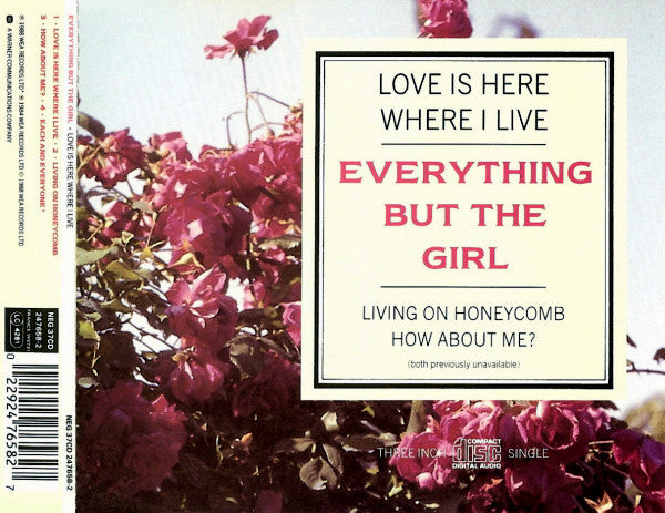 Everything But The Girl : Love Is Here Where I Live (CD, Mini, Single)