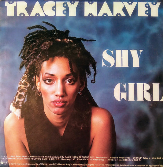 Tracey Harvey : Shy Girl (7", Single)