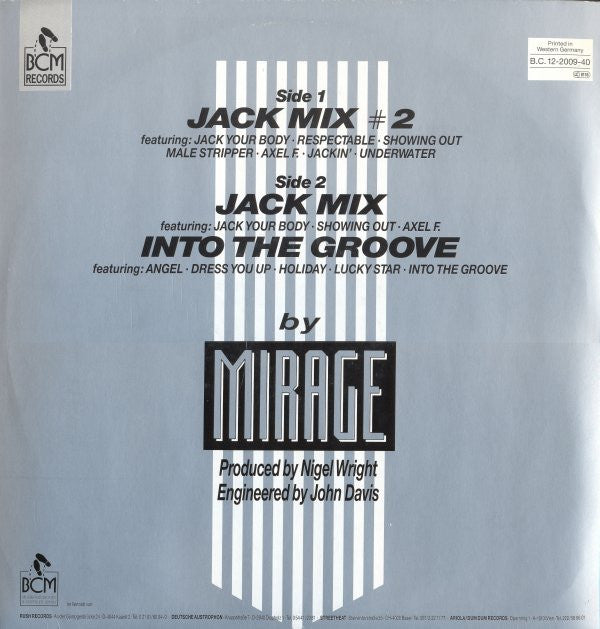 Mirage (12) : Jack Mix # 2 (12")
