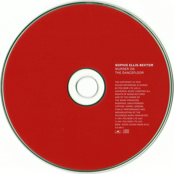 Sophie Ellis-Bextor : Murder On The Dancefloor (CD, Single, Enh)