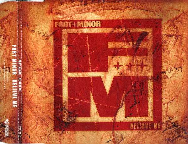 Fort Minor : Believe Me (CD, Single, Promo)