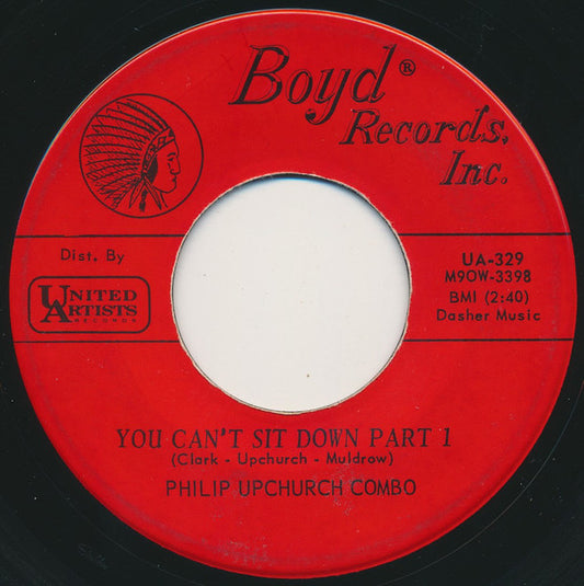 Phil Upchurch Combo : You Can't Sit Down (7", Single, Mono, Ind)