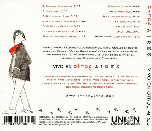 Otros Aires : Vivo En Otros Aires (CD)