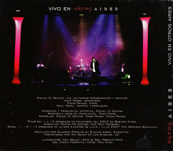 Otros Aires : Vivo En Otros Aires (CD)