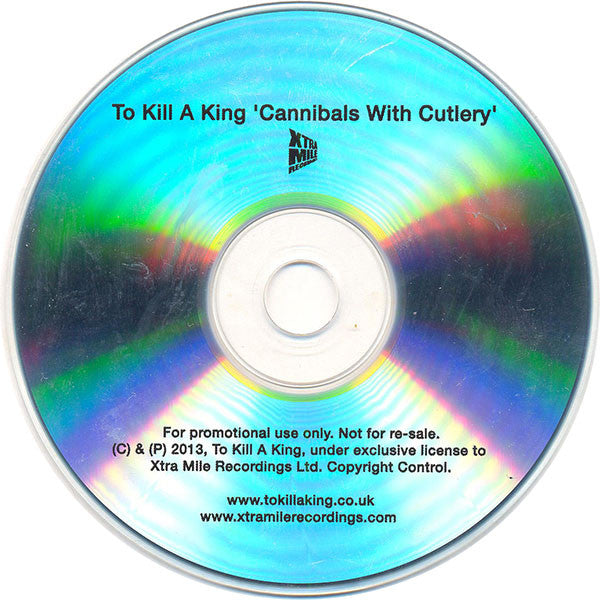 To Kill A King : Cannibals With Cutlery (CD, Album, Promo)