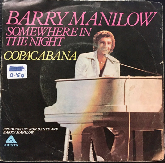 Barry Manilow : Copacabana (At The Copa) (7", Single)