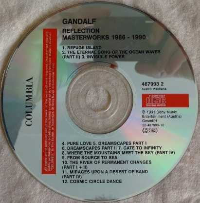 Gandalf : Reflection - Masterworks 1986-1990 (CD, Comp)