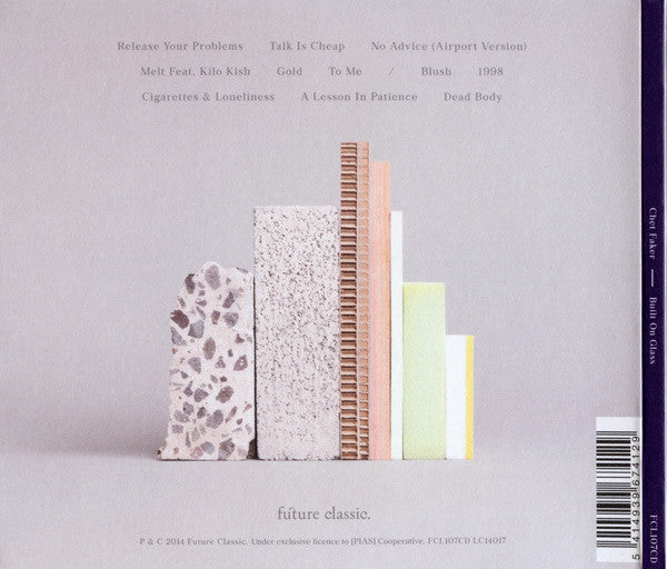 Chet Faker : Built On Glass (CD, Album)