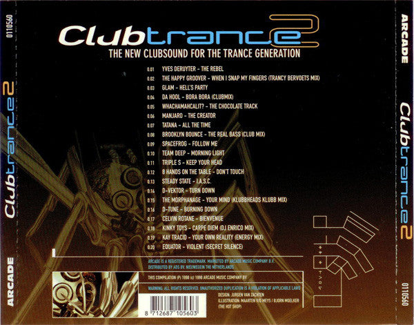 Various : Clubtrance 2 (CD, Comp)