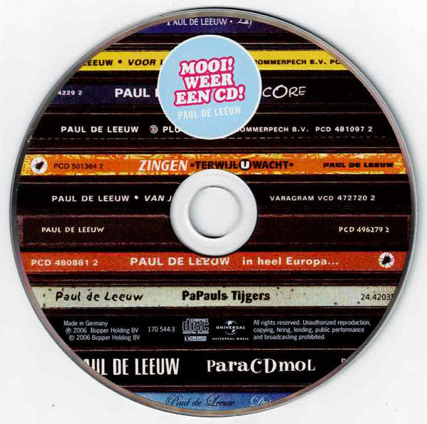Paul de Leeuw : Mooi! Weer Een CD! (CD, Comp + DVD, Bon)