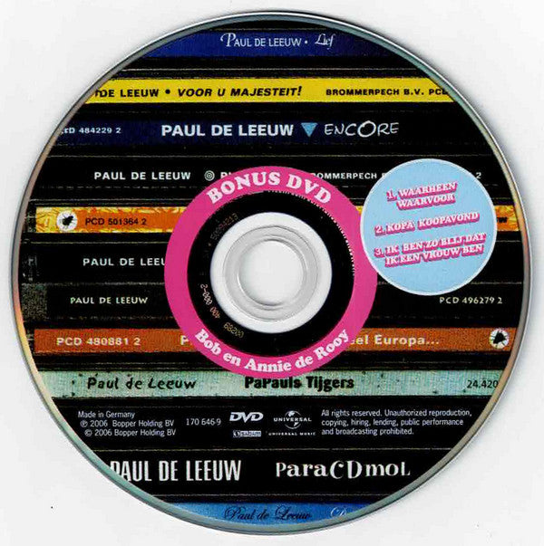 Paul de Leeuw : Mooi! Weer Een CD! (CD, Comp + DVD, Bon)