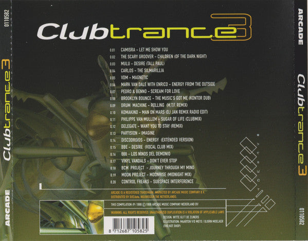 Various : Clubtrance 3 (CD, Comp)