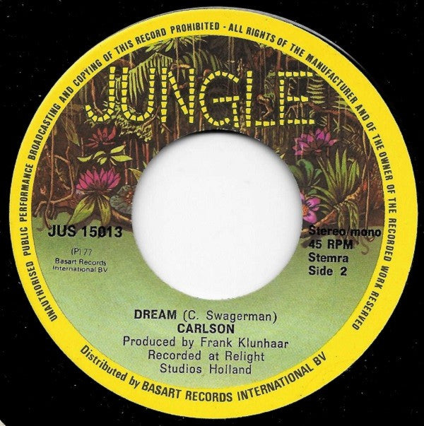 Carlson (3) : History (7", Single)
