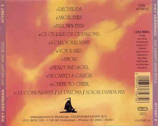 Piet Veerman : My Heart And Soul (Mi Corazon Y Alma) (CD, Album)