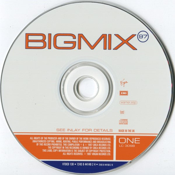 Various : Big Mix 97 (2xCD, Comp, Mixed)
