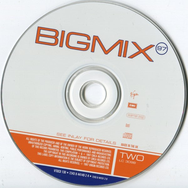 Various : Big Mix 97 (2xCD, Comp, Mixed)