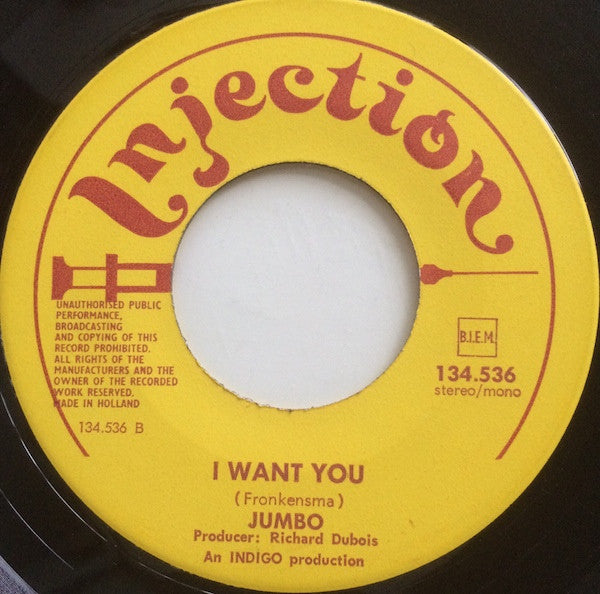 Jumbo (16) : Say The Right Things (7", Single)
