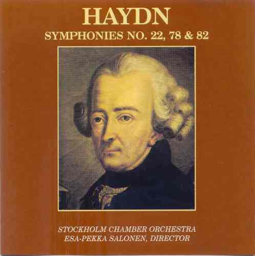 Joseph Haydn - Esa-Pekka Salonen - Snyko : Symphonies No. 22, 78 & 82 (CD, Comp, Dis)
