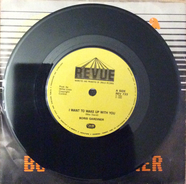 Boris Gardiner : I Want To Wake Up With You (7", Single)