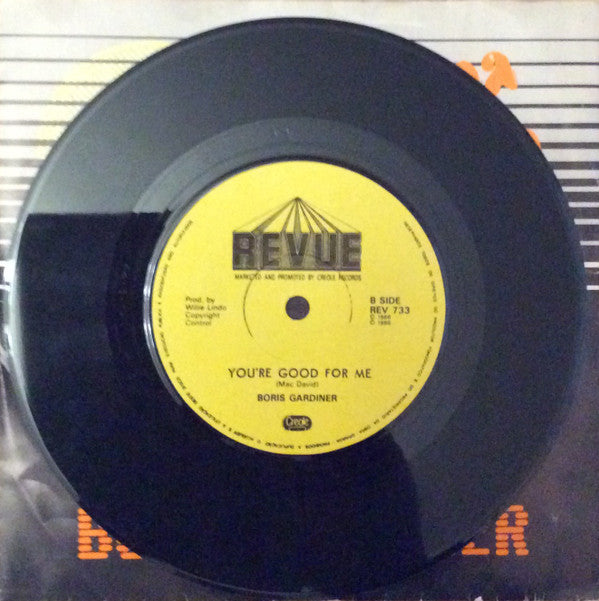 Boris Gardiner : I Want To Wake Up With You (7", Single)