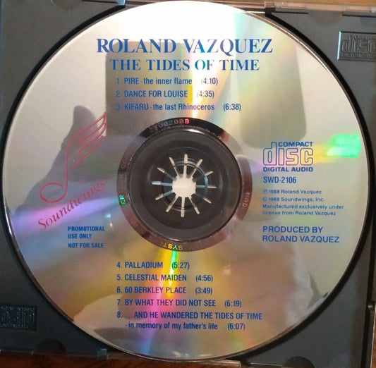 Roland Vazquez : The Tides Of Time (CD, Album)