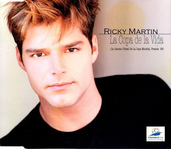 Ricky Martin : La Copa De La Vida (La Cancion Oficial De La Copa Mundial, Francia '98) (CD, Maxi)