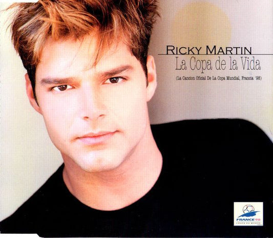 Ricky Martin : La Copa De La Vida (La Cancion Oficial De La Copa Mundial, Francia '98) (CD, Maxi)