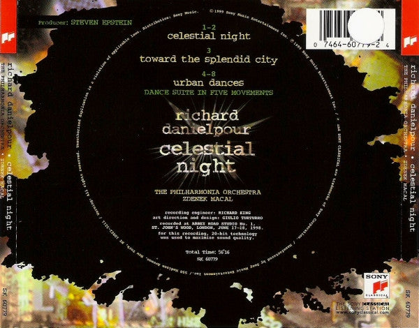 Richard Danielpour, Philharmonia Orchestra, Zdeněk Mácal : Celestial Night (CD)