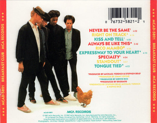 Breakfast Club : Breakfast Club (CD, Album)
