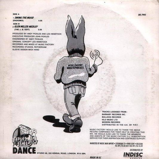 Jive Bunny And The Mastermixers : Swing The Mood (7")