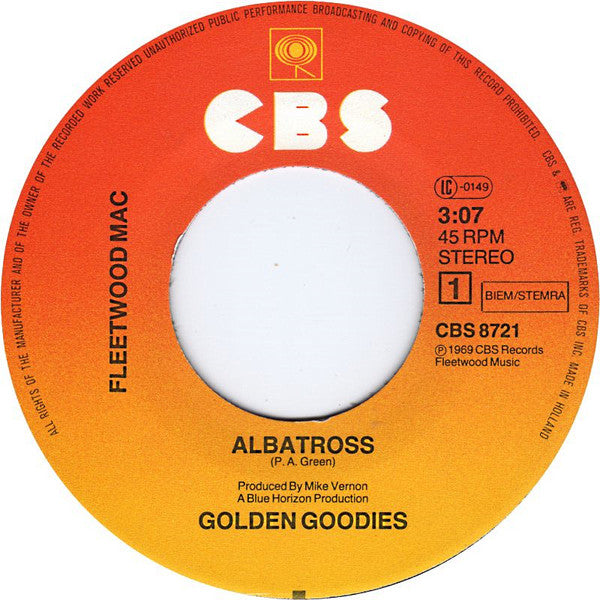 Fleetwood Mac : Albatross / Need Your Love So Bad (7", Single, RE)