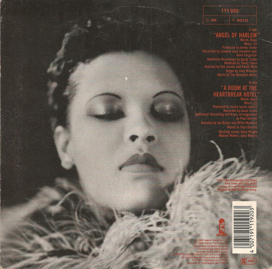 U2 : Angel Of Harlem (7", Single)