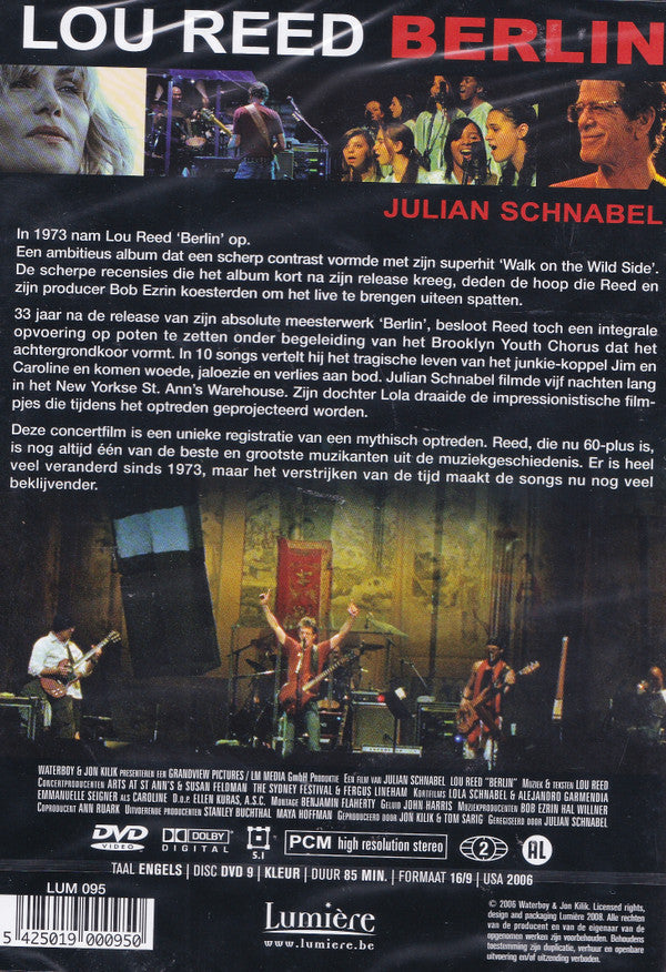 Lou Reed : Berlin (DVD-V, PAL)