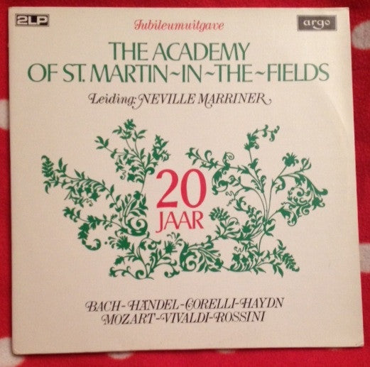 The Academy Of St. Martin-in-the-Fields Leiding Sir Neville Marriner : 20 Jaar (Jubileumuitgave) (2xLP, Comp)