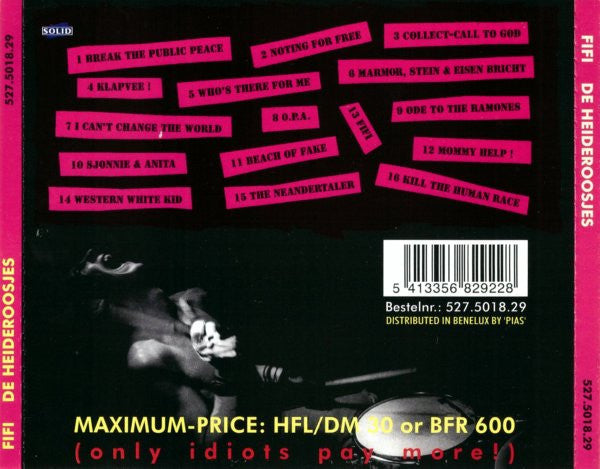 Heideroosjes : Fifi (CD, Album)