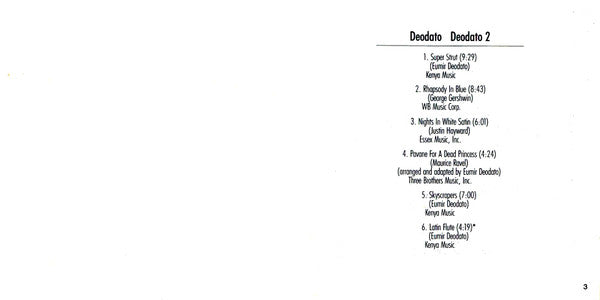Eumir Deodato : Deodato 2 (CD, Album, RE, RM)