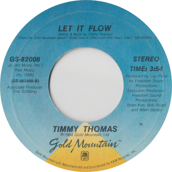 Timmy Thomas : Love Is Never Too Late (7", Styrene)