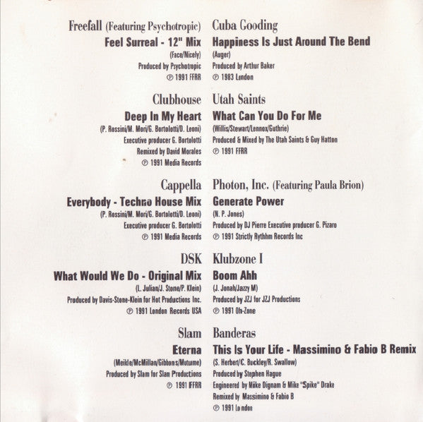 Various : The House Sound Of The Underground - Vol. VI - The Storm Before The Calm (CD, Comp)