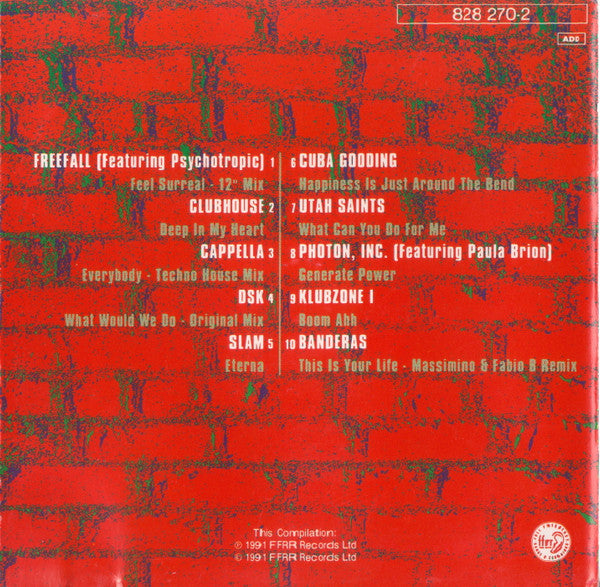 Various : The House Sound Of The Underground - Vol. VI - The Storm Before The Calm (CD, Comp)