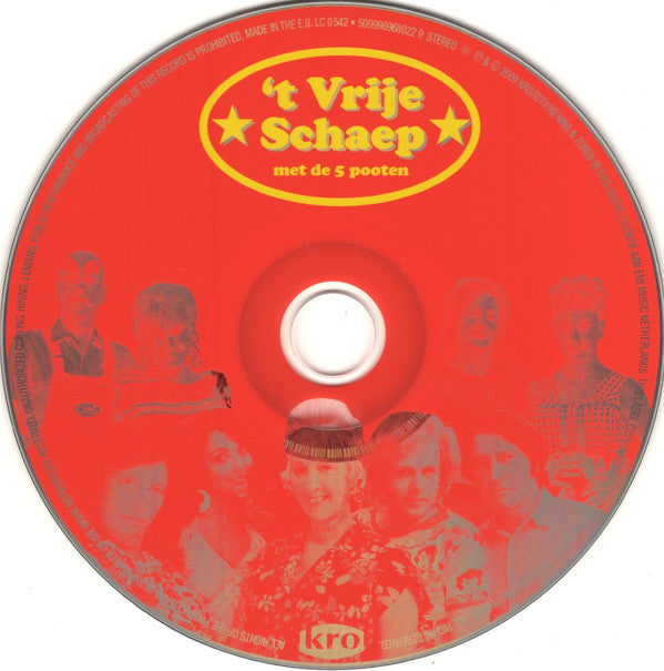 Various : 't Vrije Schaep (Met De 5 Pooten) (CD, Album)