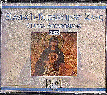 Utrechts Studenten Gregoriaans Koor, Jan Boogaarts, Ton Thissen : Slavisch-Byzantijnse Zang - Missa Ambrosiana (2xCD + Box)