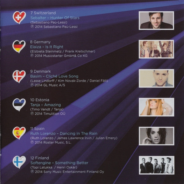 Various : Eurovision Song Contest Copenhagen 2014 - #JoinUs (2xCD, Album, Comp)