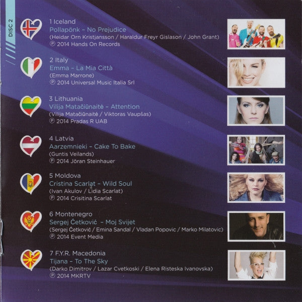 Various : Eurovision Song Contest Copenhagen 2014 - #JoinUs (2xCD, Album, Comp)
