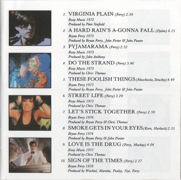 Bryan Ferry  / Roxy Music : Street Life - 20 Great Hits (CD, Comp, RM)