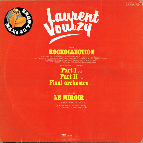 Laurent Voulzy : Rockollection (Version Integrale Club) (12", Maxi)