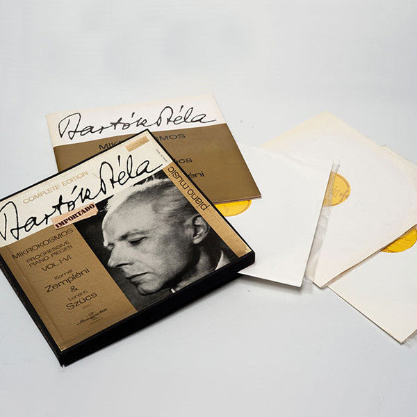Béla Bartók, Kornél Zempléni, Loránt Szűcs : Mikrokosmos (Progressive Piano Pieces) Vol. I - VI (3xLP + Box)