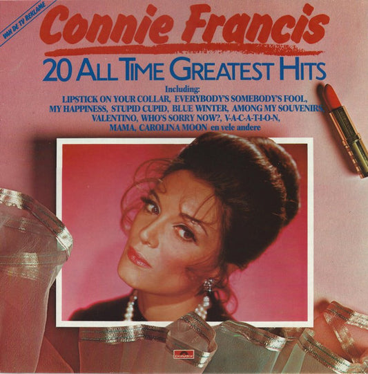 Connie Francis : 20 All Time Greatest Hits (LP, Comp)
